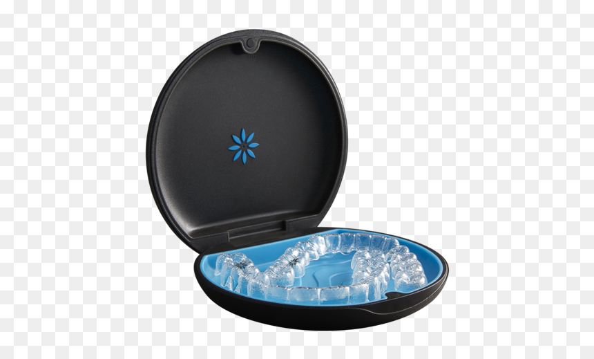 Invisalign aligner case, 32 Pearls Dental Clinic Raipur